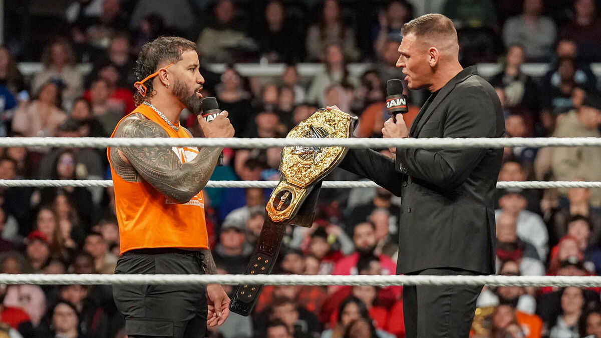 WWE World Heavyweight Champion GUNTHER and Jey Uso