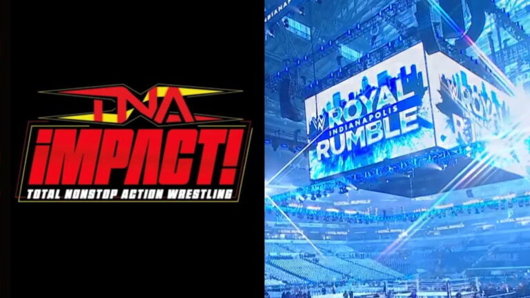 TNA Wrestling and WWE Royal Rumble logos