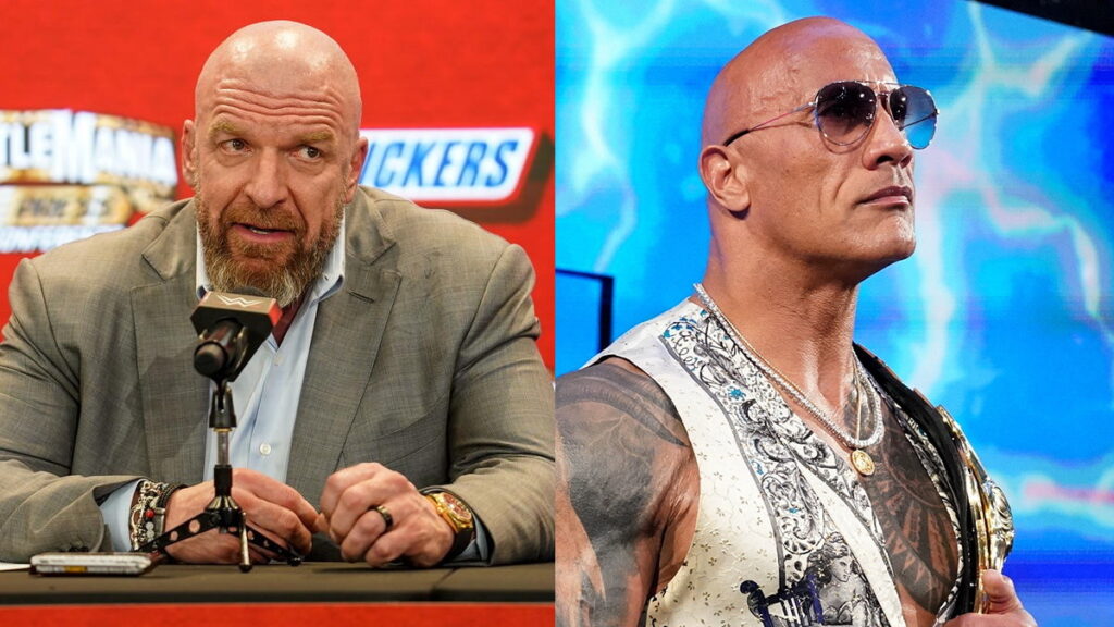 WWE CCO Triple H and The Rock