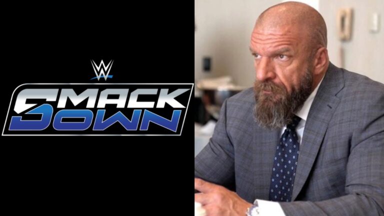WWE SmackDown logo and Triple H