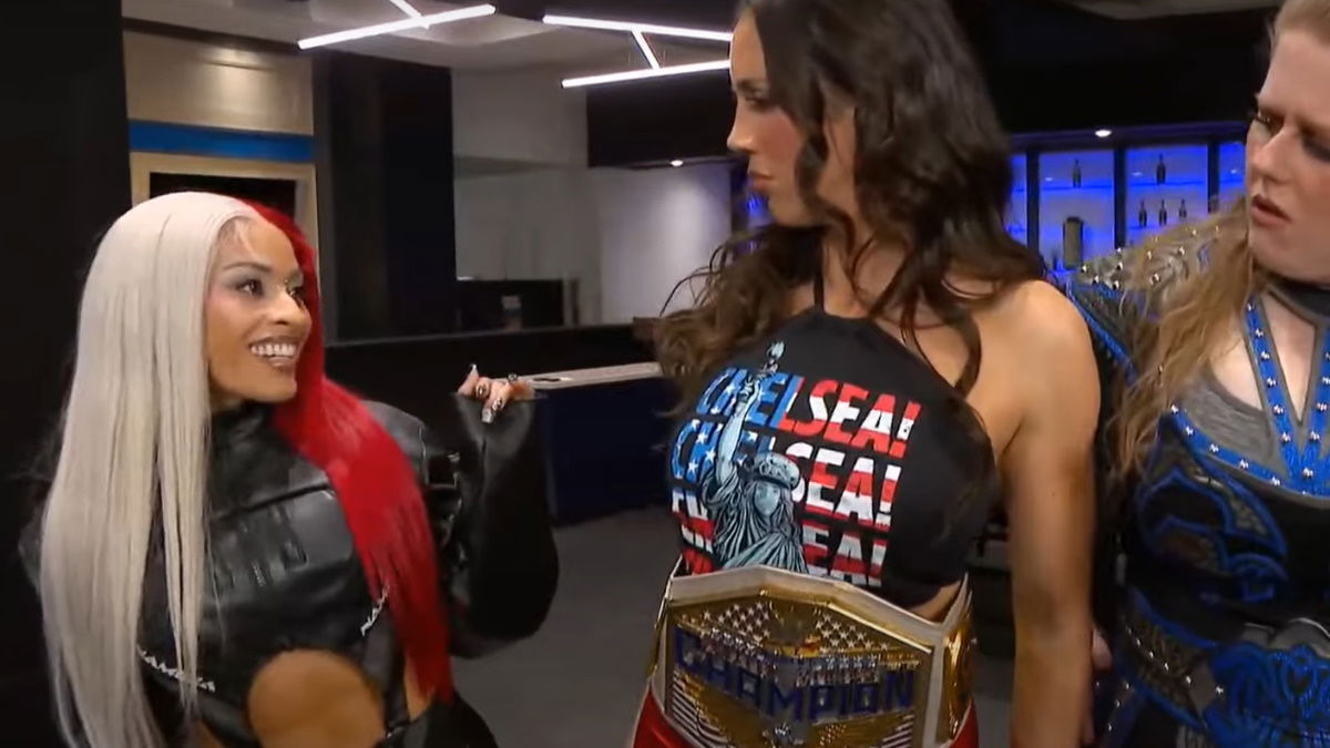 WWE stars Zelina Vega and Chelsea Green
