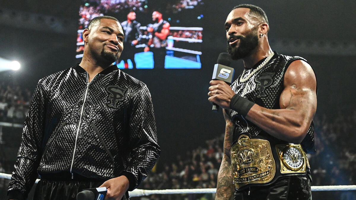 WWE Tag Team Champions the Street Profits