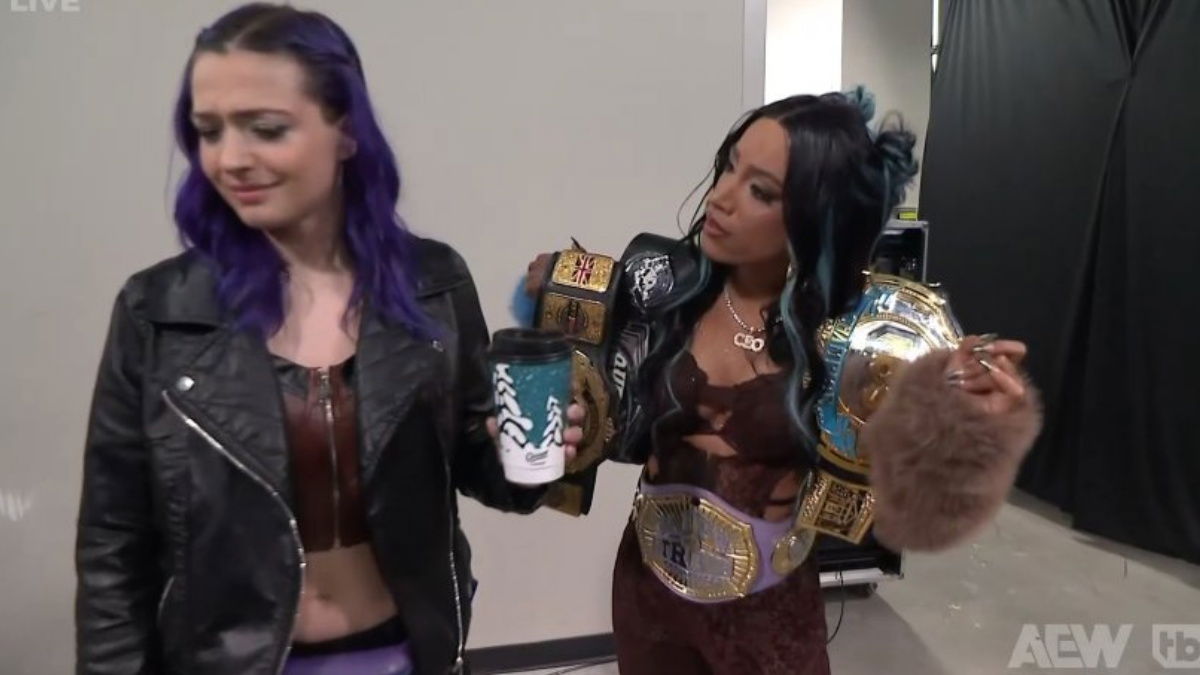 AEW stars Billie Starkz and Mercedes Mone
