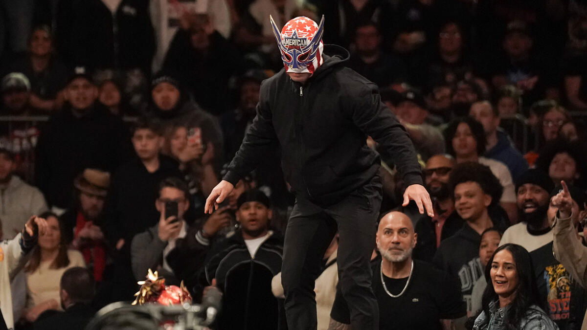 WWE star Chad Gable in American Made luchador mask