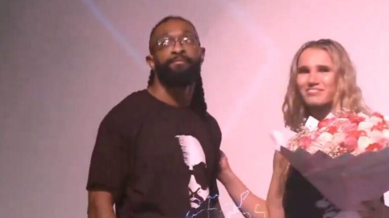Chris Bey Walks To The Ring At Benefit Show, Shares Emotional Message