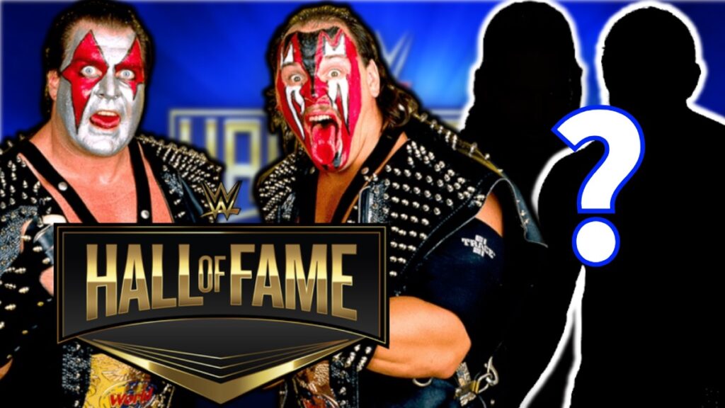 WWE Hall of Fame logo and Demolition