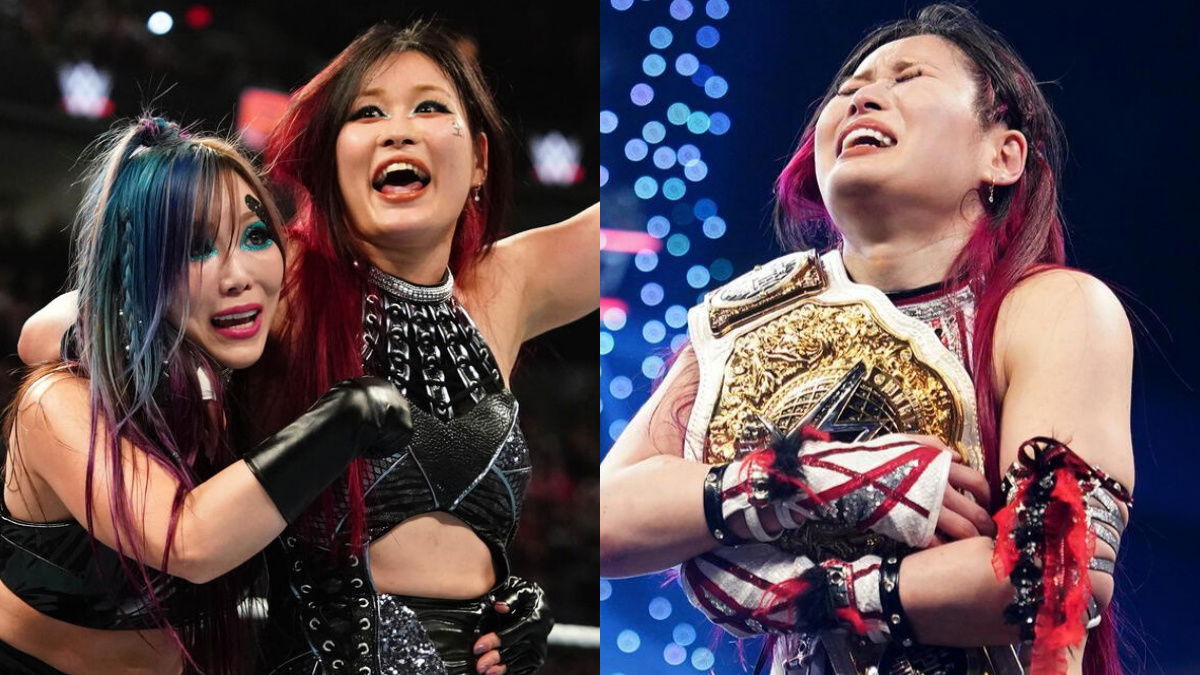 Kairi Sane Reacts To IYO SKY WWE Women’s World Title Win