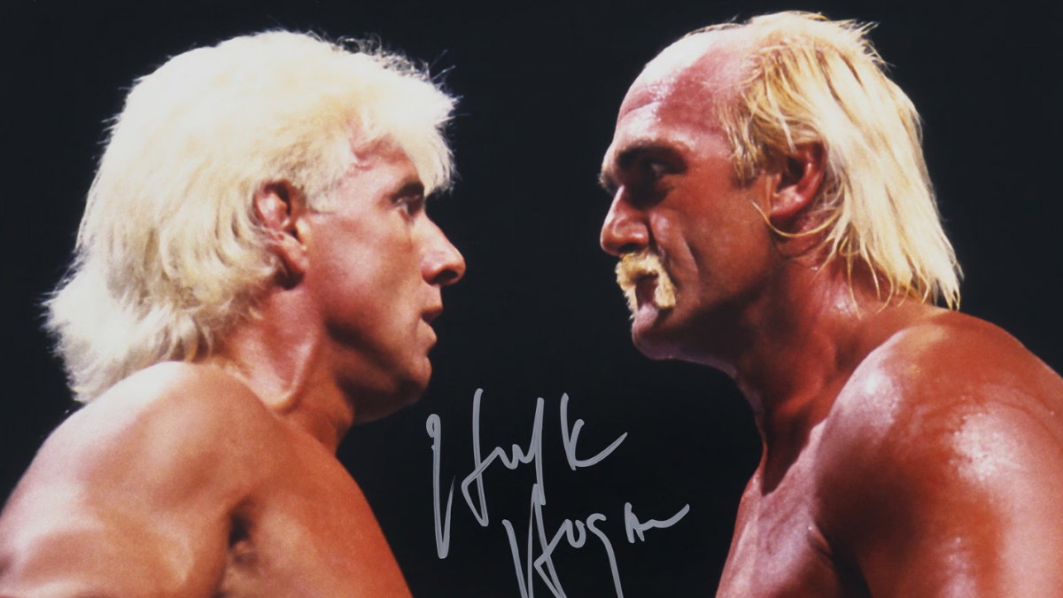 WWE legends Ric Flair and Hulk Hogan