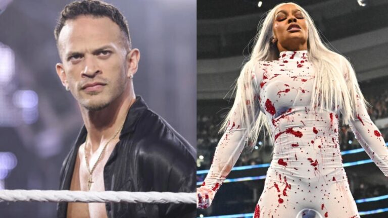 WWE's Ricky Saints and Jade Cargill