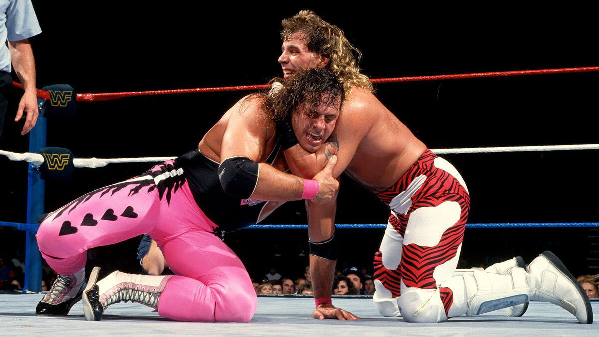 WWE legends Shawn Michaels and Bret Hart