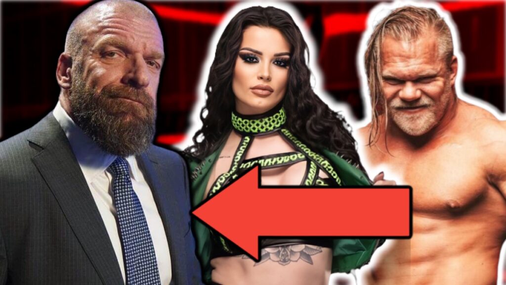 WWE CCO Triple H, AEW star Saraya and Alexander Hammerstone