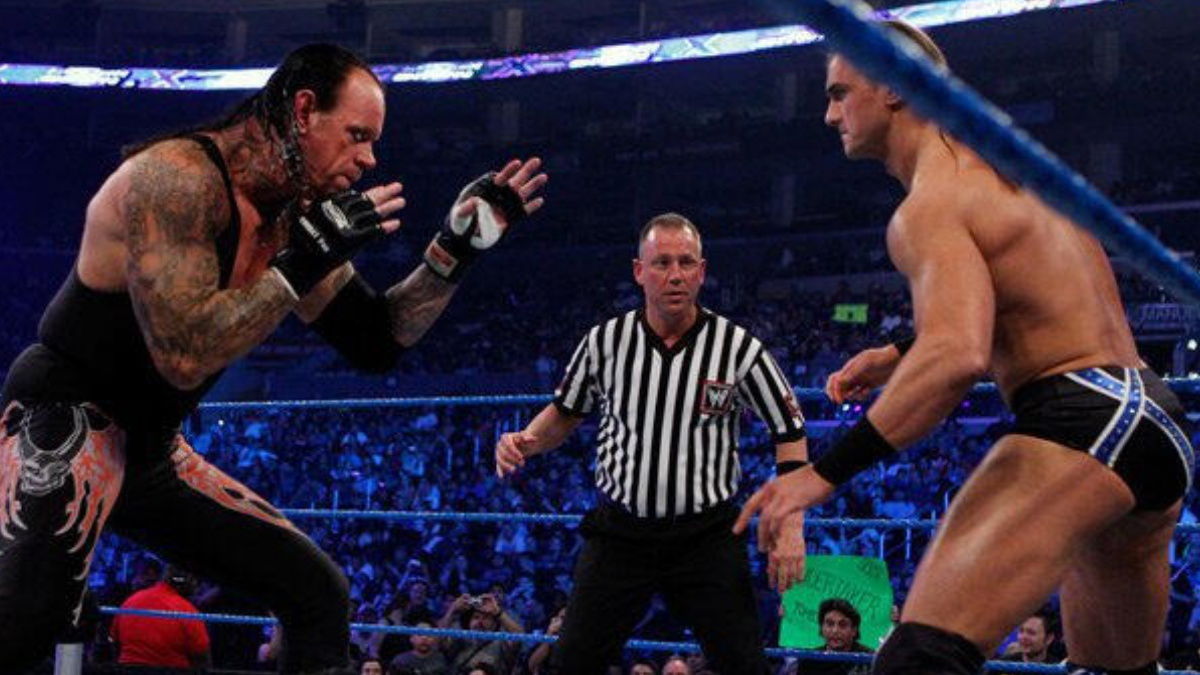 WWE stars Drew McIntyre and The Undertaker
