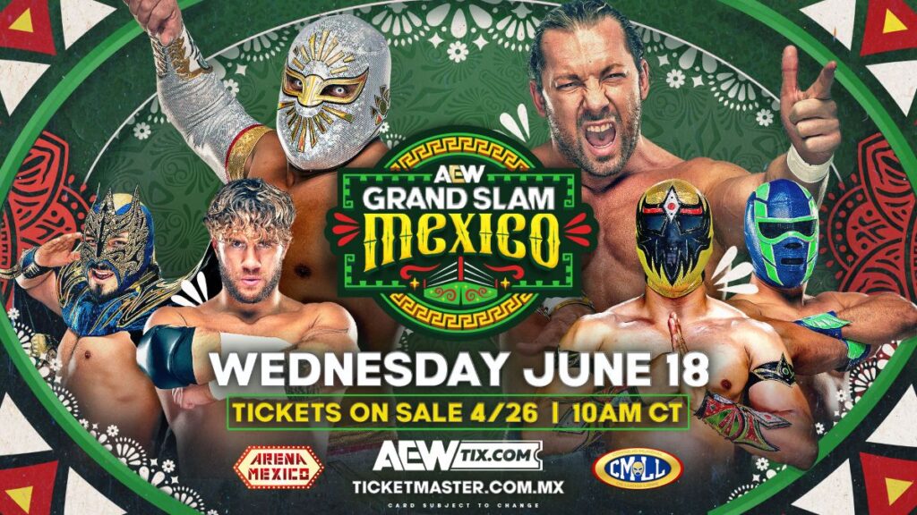 AEW Grand Slam Mexico graphic