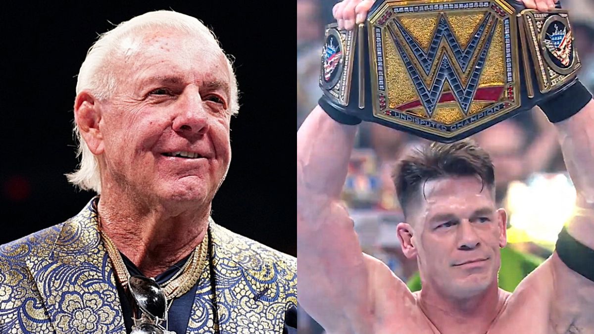 Ric Flair Reacts To John Cena Breaking WWE Championship Record