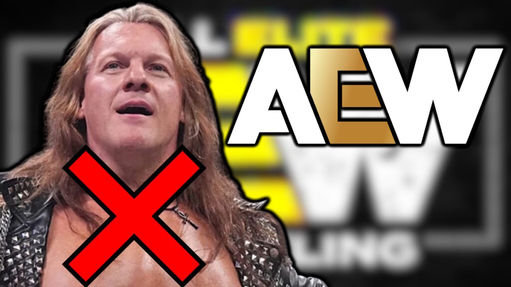 Chris Jericho and AEW logo