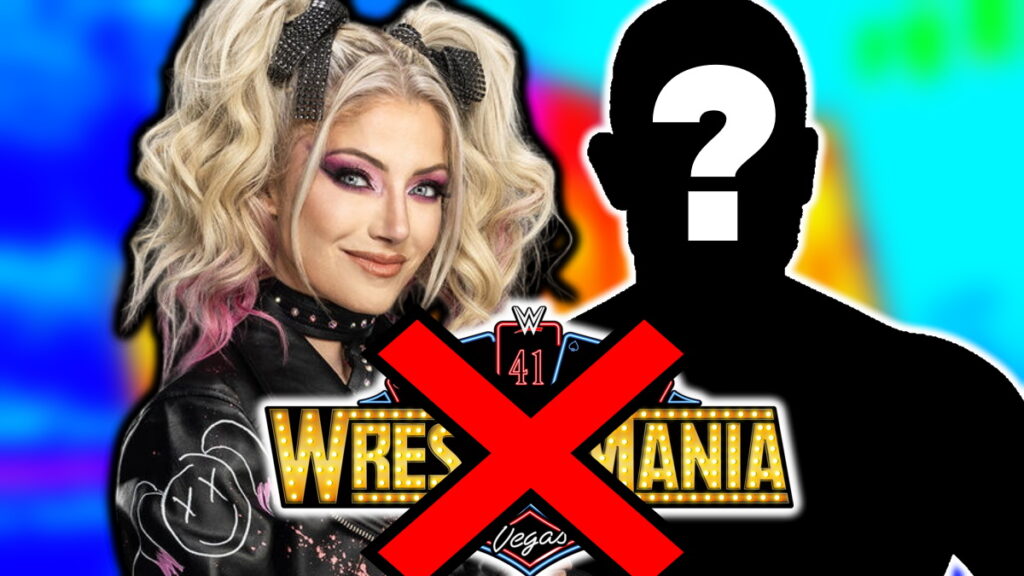 WWE WrestleMania 41 logo and Alexa Bliss