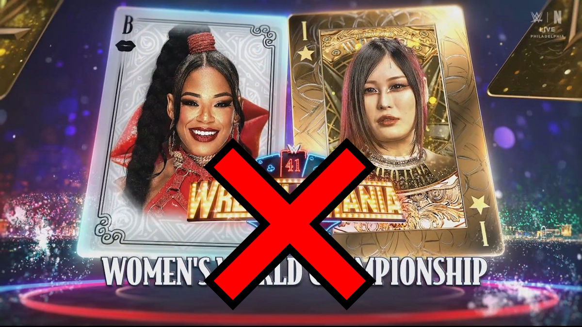 WWE WrestleMania 41 Matches Scrapped