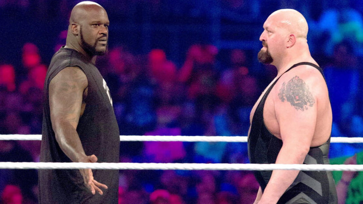 Shaquille O'Neal and WWE legend Big Show