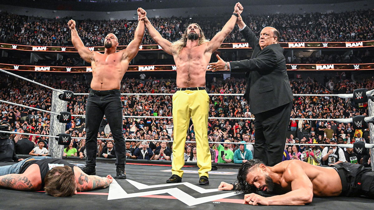 WWE Star Bron Breakker, Seth Rollins, Paul Heyman, CM Punk, Rome Reign