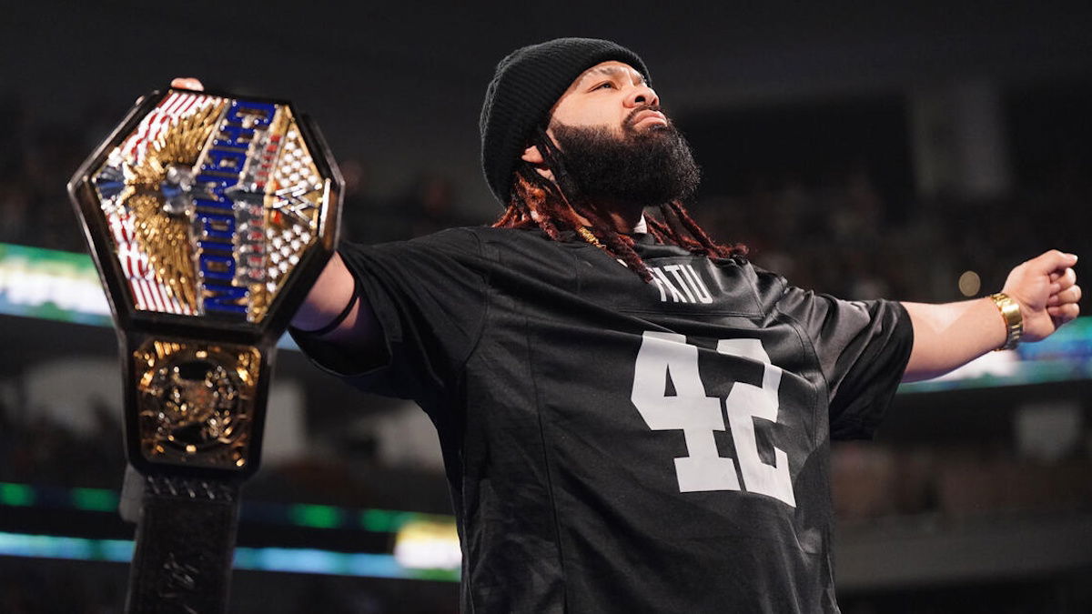 WWE United States Champion Jacob Fatu
