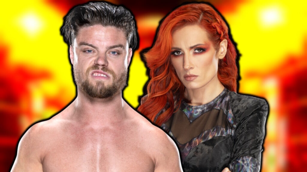 WWE stars JD McDonagh and Becky Lynch