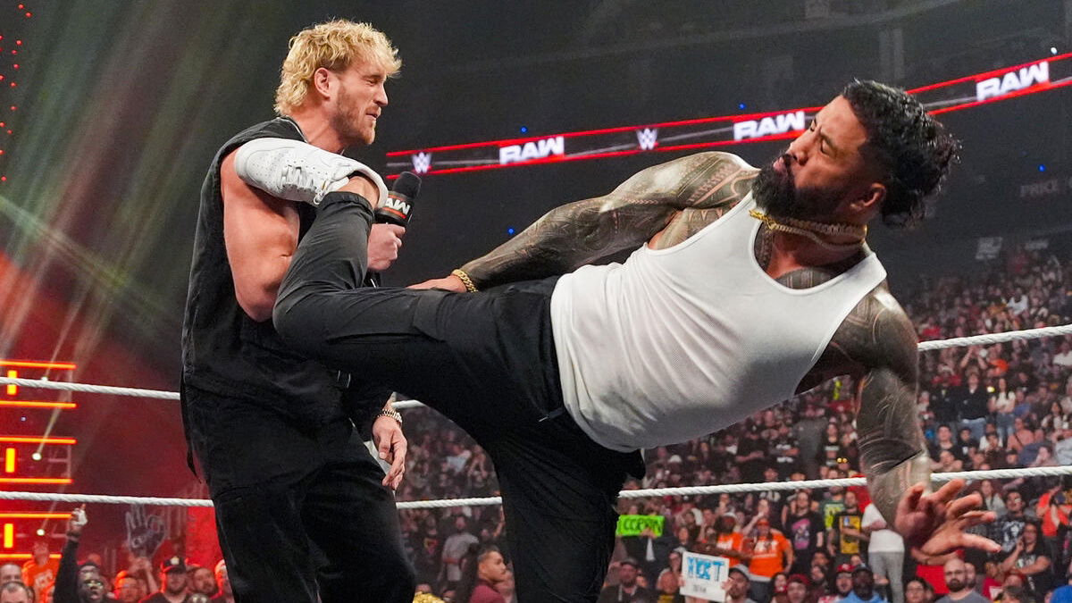 WWE stars Logan Paul and Jey Uso