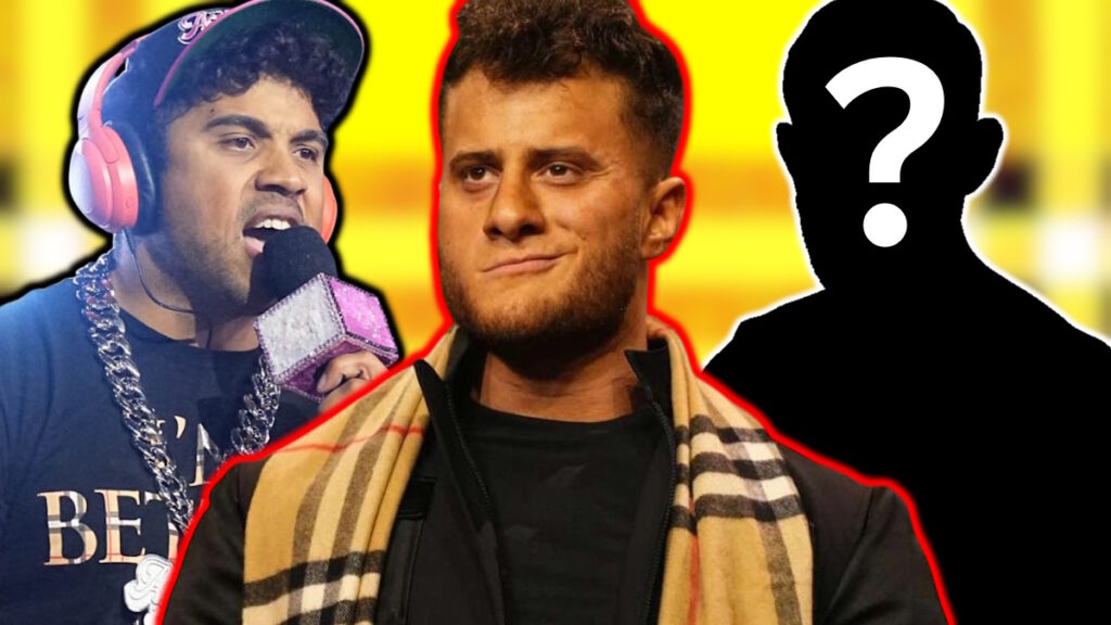 AEW stars MJF and Max Caster