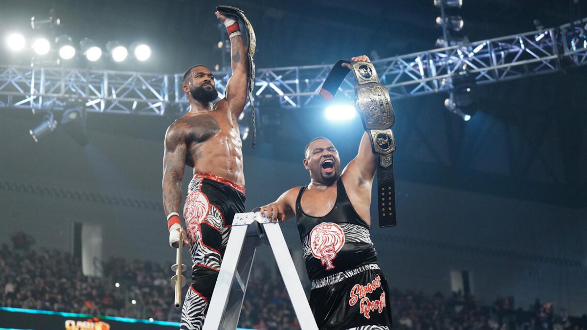 WWE Tag Team Champions The Street Profits