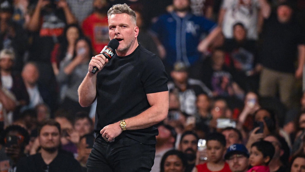 WWE Raw announcer Pat McAfee