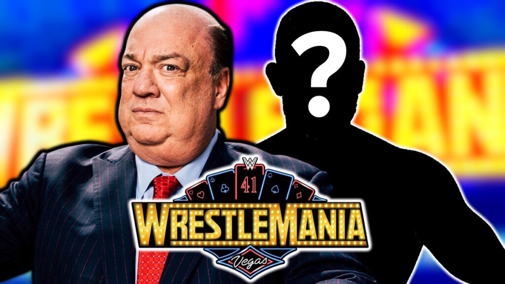 WWE WrestleMania 41 logo and Paul Heyman