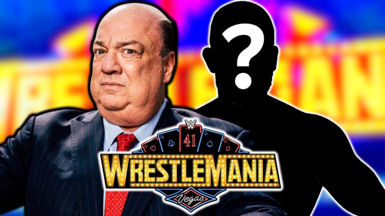WWE WrestleMania 41 logo and Paul Heyman