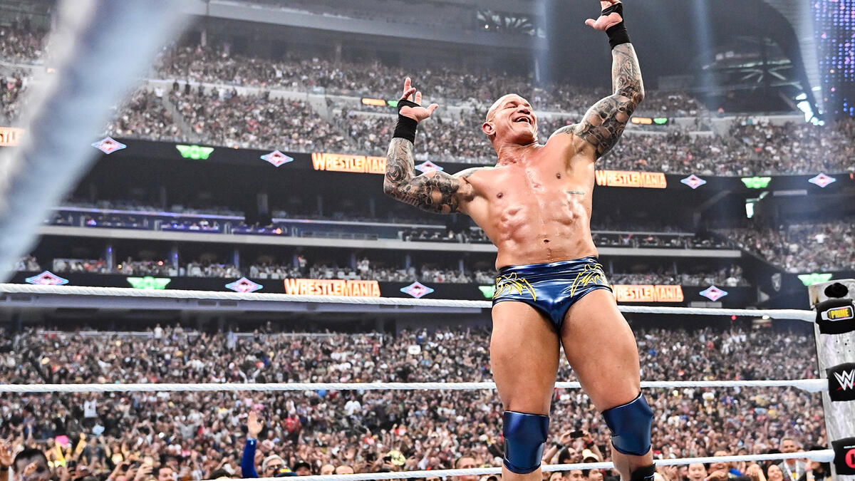 WWE star Randy Orton at WrestleMania 41