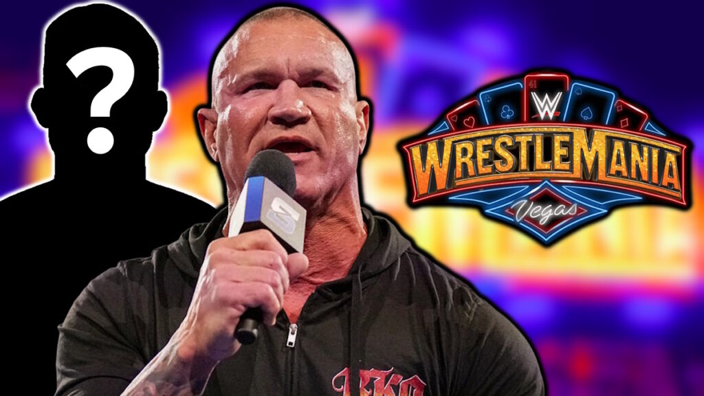 WWE WrestleMania 41 logo and Randy Orton