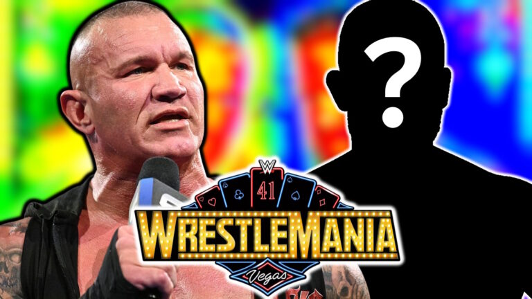 WWE WrestleMania 41 logo and Randy Orton