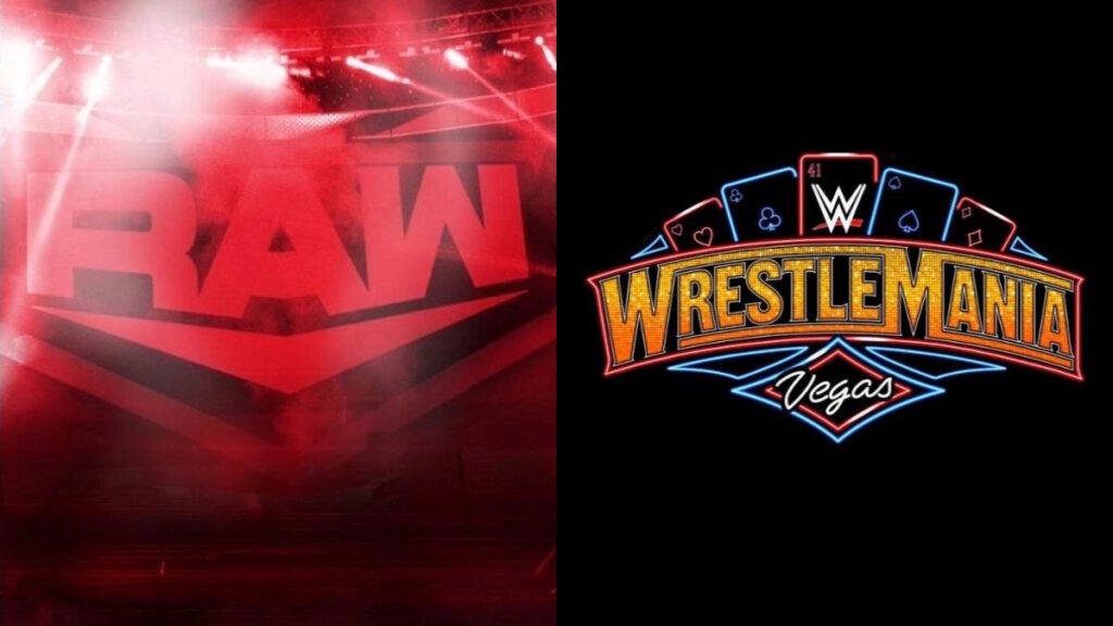 WWE Raw and WrestleMania 41 logos