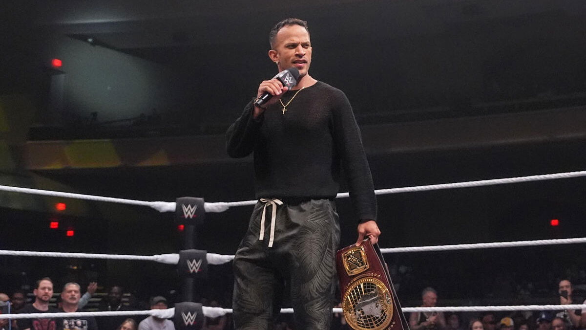 WWE NXT North American Champion Ricky Saints