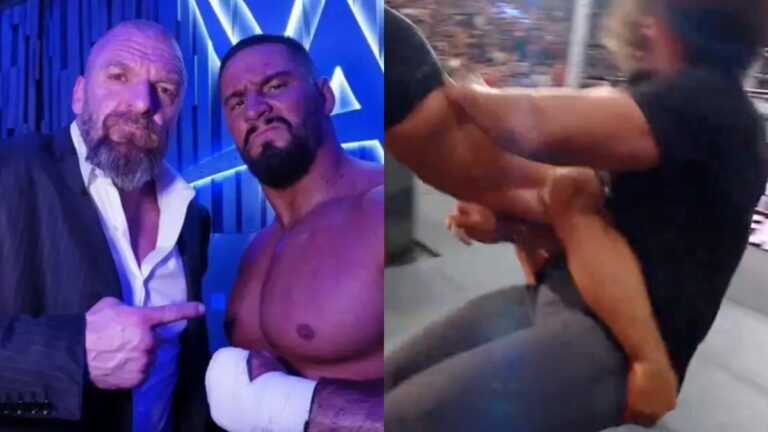 Triple H Reacts To Astounding Bron Breakker WWE Raw Spot