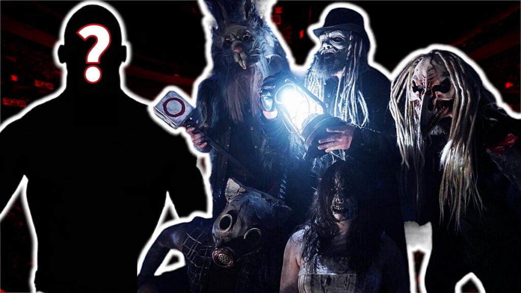 WWE's Wyatt Sicks members Uncle Howdy, Nikki Cross, Dexter Lumis, Erick Rowan and Joe Gacy