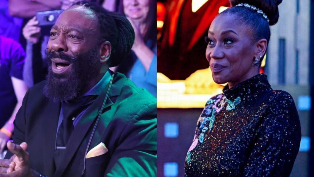 WWE NXT commentator Booker T and Queen Sharmell