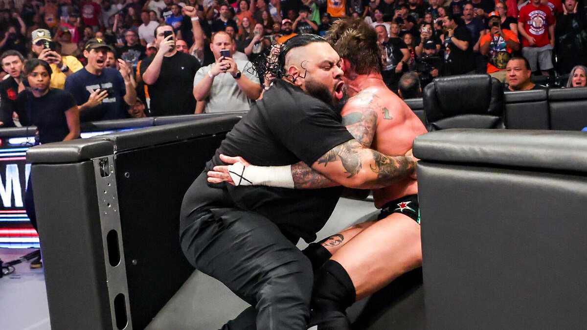 WWE stars Bronson Reed and CM Punk