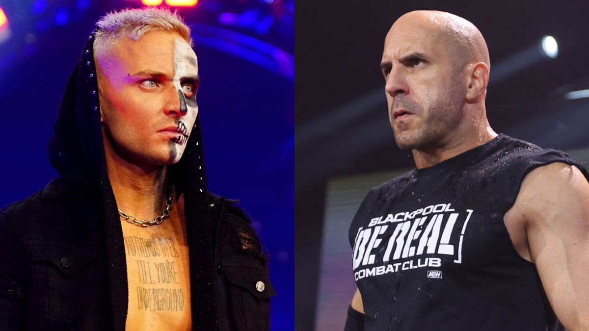 AEW stars Darby Allin and Claudio Castagnoli