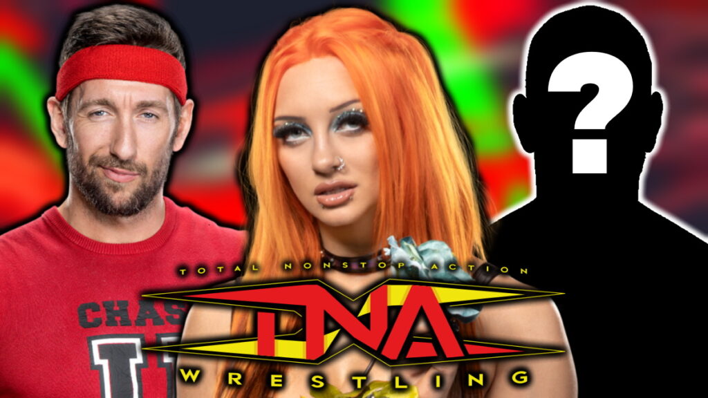 TNA Wrestling logo, Gigi Dolin and Duke Hudson