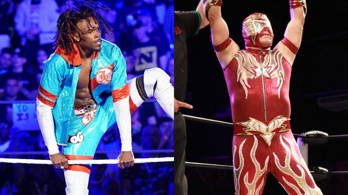 WWE NXT star Je'Von Evans and AAA star Aero Star
