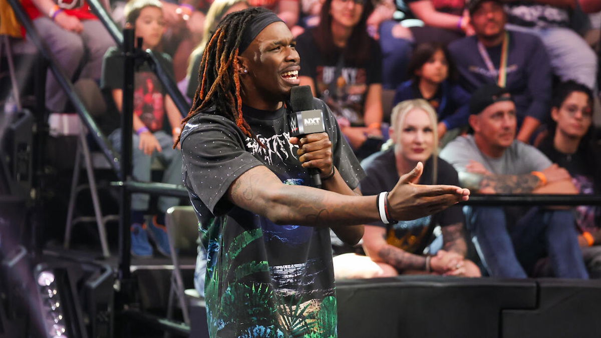 WWE star Je'Von Evans