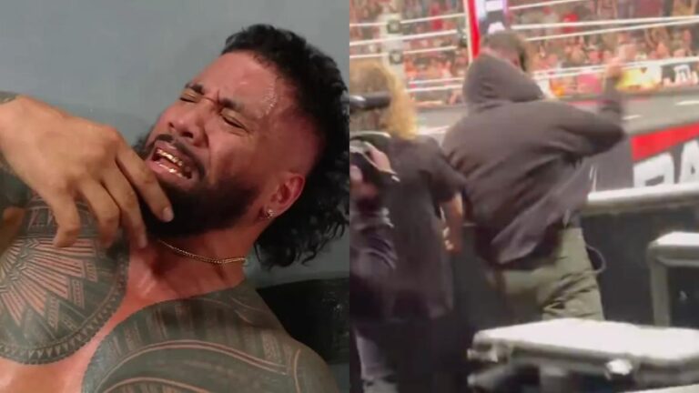 Jey Uso attacked after WWE Raw