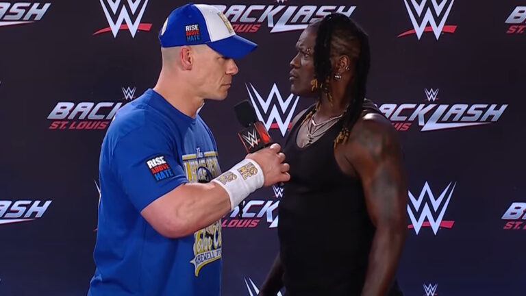 WWE stars John Cena and R-Truth