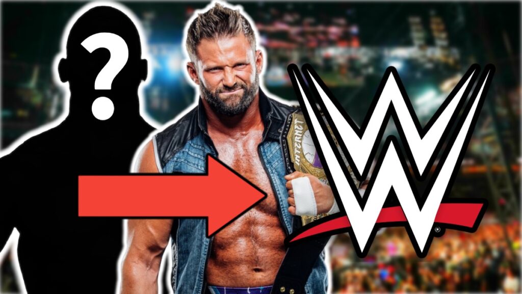 WWE logo and Matt Cardona (Zack Ryder)