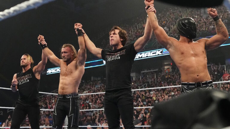 WWE's Fraxiom and Motor City Machine Guns