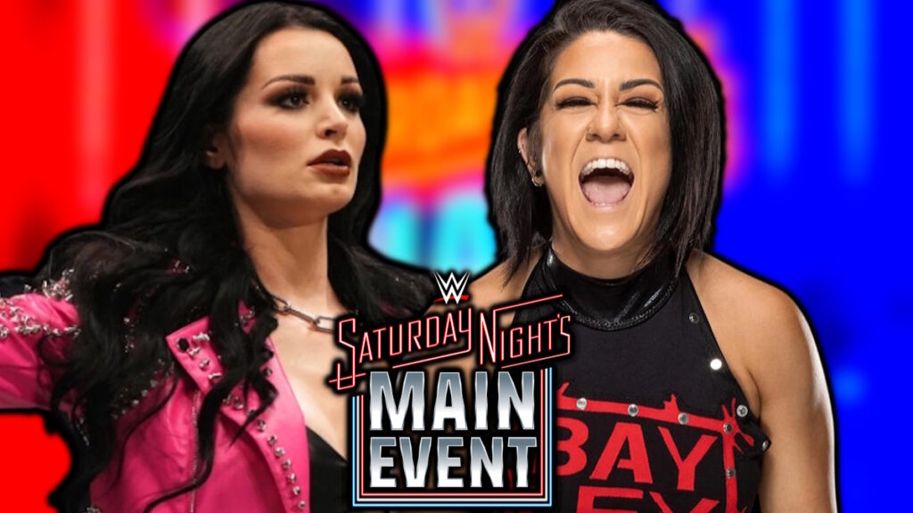 WWE Saturday Night's Main Event logo, Paige and Bayley