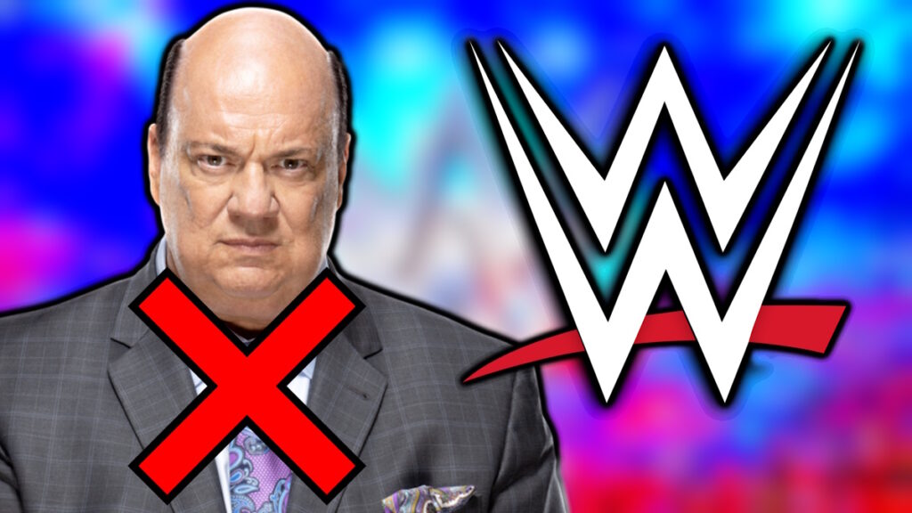 WWE logo and Paul Heyman